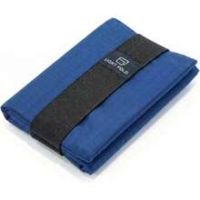 Cartera Trifold Ultra Delgada con Bloqueo RFID, Billetera Minimalista para Hombre, Tarjetero Compacto para Bolsillo Delantero, C - 02azul - Ver 2