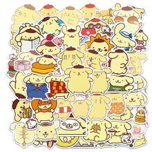 SANRIO Bộ sticker  Friends, thích hợp để trang trí sổ lưu niệm và máy tính. - C-50PCS - Xem 12