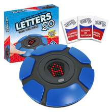 Word Game With LED Display,Fast Paced Fun Family Board Games For Adults And Kids Ages 8 & Up,Interactive Letter Game For Party,Race Against The Timer To Be The Last Player Game - Màu xanh lam - Xem 1