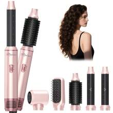 UKLISS 7-In-1 Multifunctional Hairdressing Set, 60,000 High-Speed Ionic Hair Dryer (Effectively Prevents Frizz), Negative Ion Hair Styler, Fluffy Hot Air Brush, Air Curling Iron, Hair Straightener For Styling, Volumizing - EU C Type Plug(220-240V) - View 20