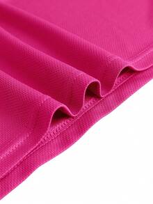 Muscle Man & Gym & Sleeveless Tank Top T-Shirt, Weightlifting Running Casual Wear Summer - Rose Red - View 6