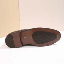 Men's Formal Wingtip Dress Shoes – Classic Oxford Business Shoes Available In Standard & Wide Fit - 經典黑色 - 查看 11
