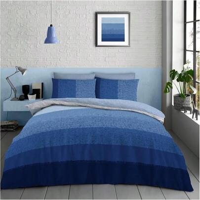 GC GAVENO CAVAILIA Premium Reversible Duvet Cover Set | Luxury Bedding With Matching Pillow Cases | 50% Cotton 50% Polyester Fabric For Comfort, Durability & Easy Care | Breathable, Wrinkle-Resistant & Easy To Maintain | Available In Single, Double & King Sizes | UK Dispatch | British Brand