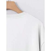 Camiseta Streetwear Gospel Igreja Religiosa Oração Digital 2 Corinthians 5:17 Street Cultura Urbana Unissex 100% Algodão Top Premium Streetwear Envio Imediato Varias Cores!! - Branco - Visão 5