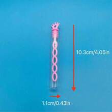 12/26 Varitas de burbujas con múltiples agujeros, regalo para crear ambiente festivo, varitas de burbujas de 5 agujeros (líquido para burbujas no incluido), adecuado para bodas, festivales, fiestas, celebraciones, escenarios y temporadas - Multicolor - Ver 6