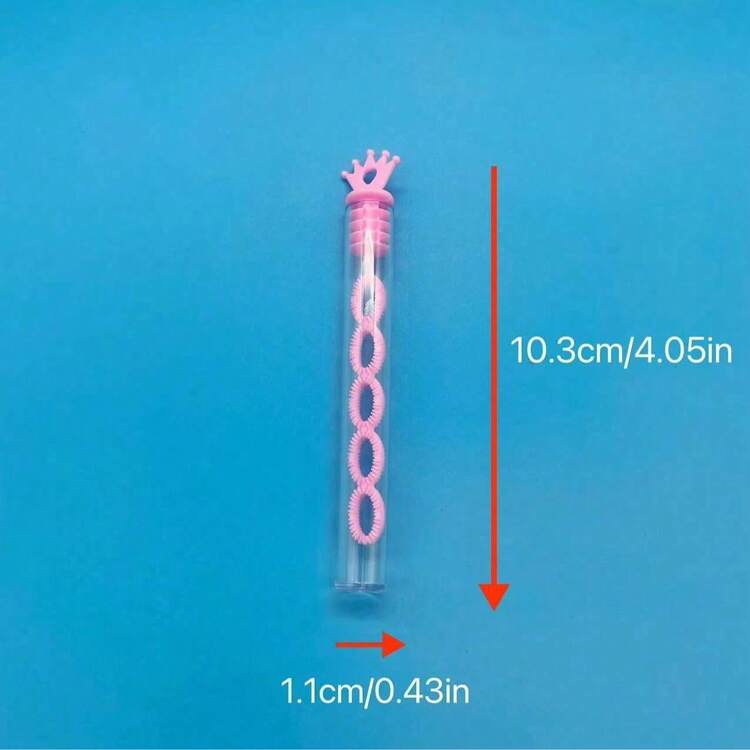 12/26 Varitas de burbujas con múltiples agujeros, regalo para crear ambiente festivo, varitas de burbujas de 5 agujeros (líquido para burbujas no incluido), adecuado para bodas, festivales, fiestas, celebraciones, escenarios y temporadas - Multicolor - Añade 5