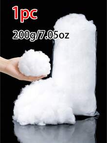 1 Stück hochwertige Polyesterfaser Füllung, weißes Premium Füllmaterial für DIY und Stopfen, seidenähnliche Faser, Plüschpuppen Baumwolle, hypoallergene Polyesterfaser Füllung, Einweihungsgeschenk, sehr elastische Füllbaumwolle, große Kapazität, weich und flauschig, verschiedene Größen erhältlich - Füllbaumwolle - Übersicht 14
