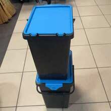 30x30x20厘米可堆叠垃圾桶/储物桶/分类桶，厨房/客厅/浴室垃圾桶，颜色随机 - 查看 10