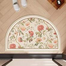 1 tấm thảm Diatomite mềm hình bán nguyệt họa tiết hoa Pháp cổ điển, siêu thấm hút, chống trơn trượt, nhanh khô, dễ giặt máy, nhẹ và mềm mại, phù hợp cho phòng khách, phòng ngủ, phòng học, tiền sảnh, phòng ăn, phòng giặt, vòi sen, bồn tắm, trang trí sàn nhà, trang trí nhà cửa cá nhân hóa, nhà cửa thời trang, thảm phòng tắm, thảm phòng khách, thảm phòng ngủ, thảm nhà bếp, thảm trang trí phòng tắm, thảm trải sàn phòng tắm, thảm cửa ra vào, thảm trang trí phòng tắm, thảm trang trí nhà cửa mùa xuân/hè, vật dụng trang trí phòng tắm thiết yếu - Nhiều màu - Xem 2