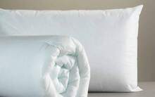 Waterproof Duvet And Pillow 10.5 Tog Warm Cosy Polypropylene Material Available To Select From Single And Double Sizes - White - View 6