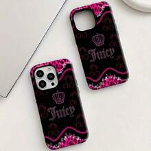 Juicy Cherry Crown Graphic Phone Case Compatible With Samsung Phone Cases,  17,  16 Pro Max,  15 Pro Max,  13, And  12. Made Of TPU Material, It Provides Shockproof And Drop Protection, Features A Vibrant And Stylish Design, And Is Perfect For Expressing Personality, Making It An Ideal Gift For Family, Friends, Lovers, And Boyfriends/Girlfriends. - 款式3(1件) - 查看 6