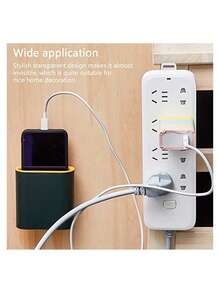 10对强力双面胶贴片钩扣透明粘性墙钩重型自粘钩防水防油壁挂式挂钩，适用于厨房浴室家居收纳，无需钻孔，可挂杯子吸盘 - 彩色 - 查看 8