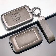 Zinc Alloy Leather Key Case For Renault Captur Koleos Kadjar Arkana Megane Dacia Duster Sandero Stepway Key Holder Cover Chain - A - View 4