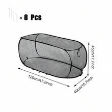 Pop Up Garden Plants Cover With 8 Ground Nails In 4 Sizes Mesh Netting Covers Net Cage Guard Protector For Protecting Plant Vegetable Fruit Flowers Seedlings Herbs From Birds Animals - A - 查看 12