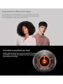 Dyson 戴森 Supersonic Nural™ HD16 智能吹风机 - 普鲁士蓝 - 头皮保护模式、自动调节温度、深层亮泽附件、专业沙龙级高速吹风机 - 普魯士藍 - 查看 2