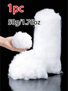 1 Stück hochwertige Polyesterfaser Füllung, weißes Premium Füllmaterial für DIY und Stopfen, seidenähnliche Faser, Plüschpuppen Baumwolle, hypoallergene Polyesterfaser Füllung, Einweihungsgeschenk, sehr elastische Füllbaumwolle, große Kapazität, weich und flauschig, verschiedene Größen erhältlich - Füllbaumwolle - Übersicht 17