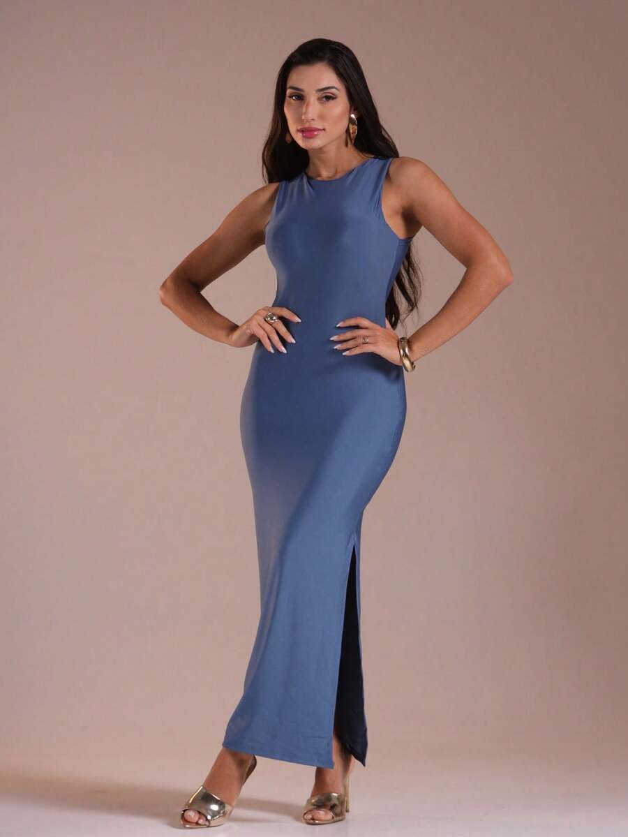 Women Dresses - 水鴨藍 - 查看 1