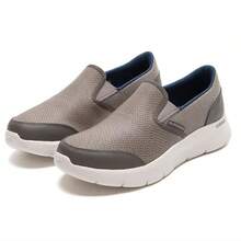 Skechers Men's Go Walk Flex Slip-On Casual Walking Shoes - Taupe - View 6