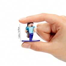 Simba Minecraft 1 pieza Bolsa ciega de misterio Mini figura de metal - Nano Metal Persona pequeña, 13 exquisitas figuritas coleccionables de Nano Metal, entrega aleatoria, aproximadamente 4 cm cada una - Multicolor - Ver 11