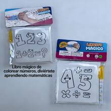 Alfombra Mágica de Agua Tamaño Mini para Interacción Padre-Hijo, Reutilizable para Dibujar con Profesiones de Personajes, Colores Mágicos, Manta de Pintura con Agua, Juguete Educativo, Regalo de Cumpleaños para Niños y Niñas - A588 - Ver 3