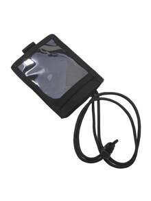 战术证件卡套魔术贴布导游证件套户外旅行笔袋和尼龙挂绳 - 彩色 - 查看 7