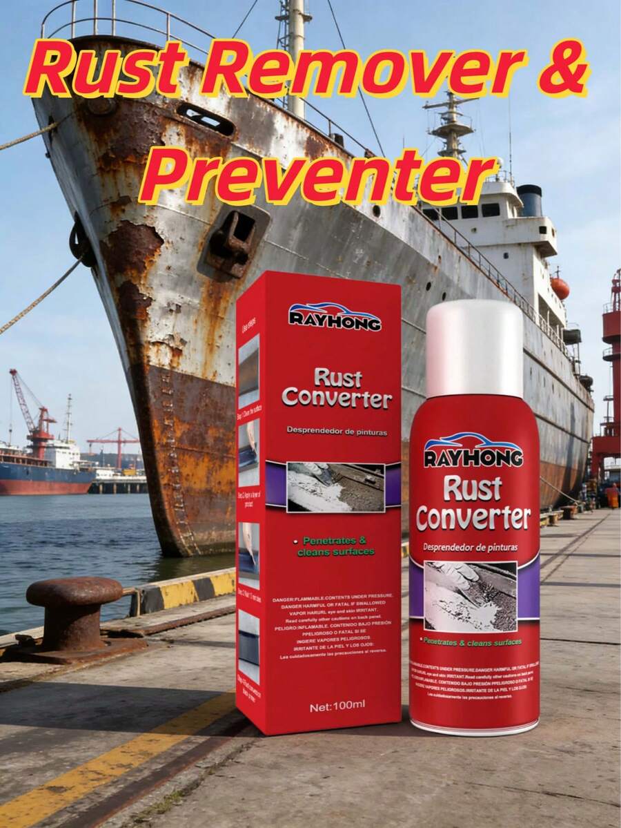 rayhong Rust Converter, Rust Inhibitor Primer, Automotive Undercarriage Rust Prevention And Protection Agent - Liquid - View 1