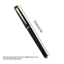 高品质男女通用圆珠笔，黑色墨水，商务礼品笔，办公文具，学生书写笔 - A - 查看 4