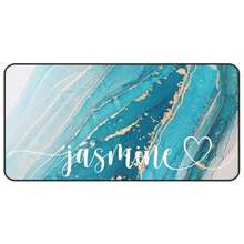 1PC Personalized Name Large Mouse Pad With Stitched Edges, Custom Rectangle Mousepad Gift For Friend Girlfriend Boyfriend, Perfect Gift For Birthday, Anniversary, Valentine's Day, 2026 Back-To-School Season - 23.6" X 13.8" - 04 - View 3