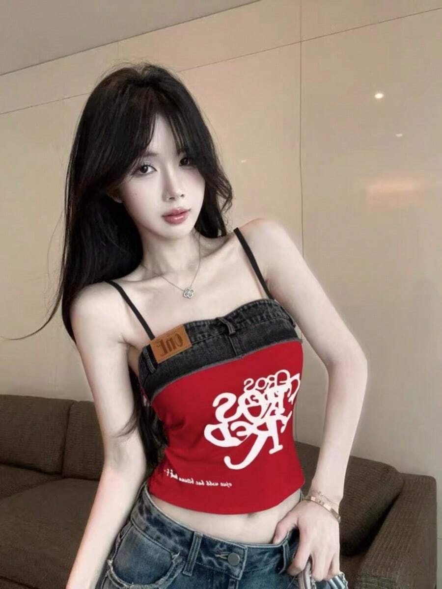 Women Tank Tops & Camis - Red - View 1