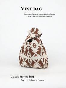 1 chiếc túi tote móc len hình mèo hoạt hình, thoáng khí, nhẹ, có thể gấp gọn, đa năng dùng làm túi xách, đựng mỹ phẩm, sách, đi chơi, đi làm, mua sắm, chụp ảnh, cắm trại, leo núi, đi học, du lịch, nghỉ lễ, quà tặng cho mẹ, dùng được cả bốn mùa. - Nhiều màu - Xem 12