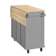 Kitchen Cabinets - Natural+Grey - View 9