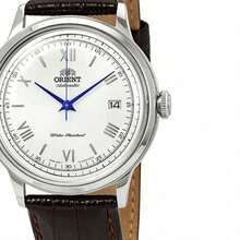 Orient Men's "Bamboo Rhythm Ver. 2" Japanese Automatic Mechanical Stainless Steel Leather Dress Watch FAC00009W0 - White - View 2