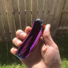 Heavy Curved Lighter Case Cover Holder Sleeve Pouches Metal Ergonomic Design For BIC Mini Size Lighter J5 - J5 - View 8