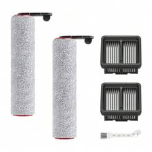 H12 Pro Cordless Wet & Dry Vacuum Cleaner Replacement Kit, Includes 2 Roller Brushes And 4 HEPA Filters - Multicolor - View 15