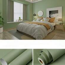 1 Cuộn Giấy Dán Tường Tự Dẹp Dòng Xanh Lá Cây, Thiết Kế Hiện Đại, Dễ Lắp Đặt, Bóc Và Dán, Họa Tiết Lưới, Thích Hợp Cho Văn Phòng, Trang Trí Nhà Cửa, Phòng Khách, Phòng Ngủ, Tự Làm Mới Nội Thất, Nhiều Lựa Chọn Có Sẵn - Dòng sản phẩm Xanh - Xem 22