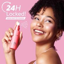 TIRTIR Waterproof Setting Spray 80ml, 24 Hour Long Lasting, Transfer-Resistant Lightweight Non-Greasy Makeup Setting Spray, Oil Control, Resists Humidity, Smudge-Proof, Waterproof, Make Up Mist, Best Selling Make Up Mist, Makeup Setting Spray, Glassy Finish, Girlfriend Mom Friend Wife Birthday Gift, Y2k, Summer - 粉色 - 查看 7