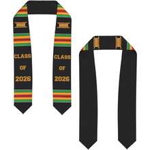 2026 Graduation Stoles Grad Stoles, Unisex Adult Graduates, Sash For High School, College, Bachelor, Degrees 4.5"(Width) X 62"(Length) - 2026屆 1 - 查看 2