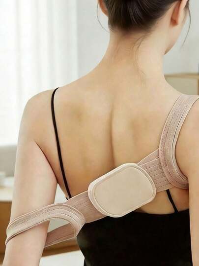 Đệm hình bầu dục có thể điều chỉnh với bộ phận chỉnh tư thế lưng, dụng cụ hỗ trợ tư thế lưng unisex, giúp chỉnh tư thế gù lưng, hỗ trợ cổ, xương đòn, vai và lưng, thích hợp cho tập thể dục, du lịch, tụ họp và sử dụng tại nhà.
