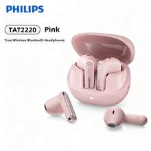 Philips TAT2220 Wireless Bluetooth 5.4 Earbuds, ANC Noise Cancelling Headphones with AI Mic, USB-C Charging, Lightweight Semi-In-Ear - 查看 10