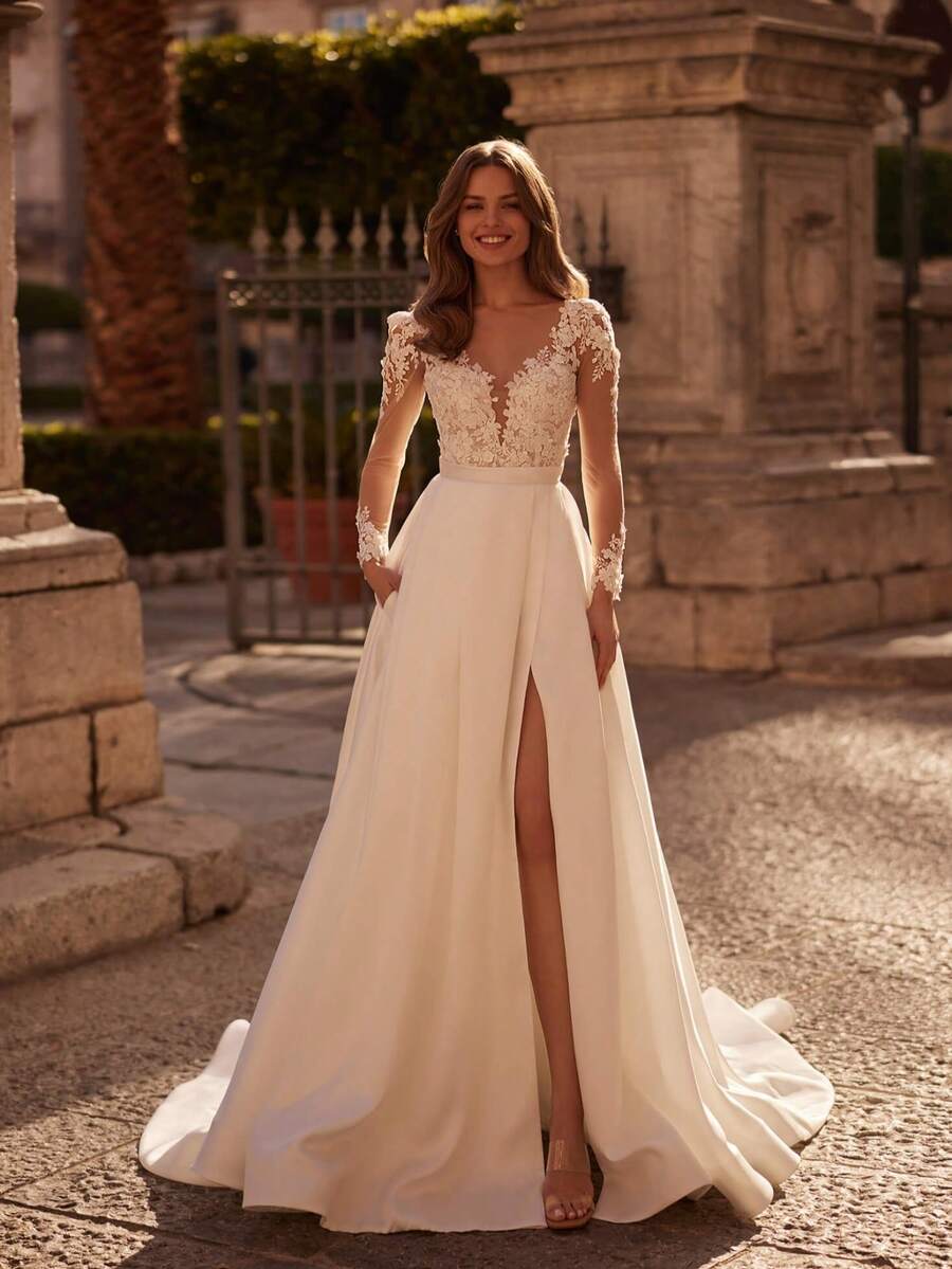 Vestidos de novia - Blanco - Ver 1