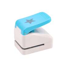 3D Embossing/Star Shaped Embossing Punch, Dual-Function Design For Embossing And Punching, Suitable For Scrapbooking, Handmade Accounting, Paper Art, Greeting Card Making, Handicraft Production - Multicolor - View 12