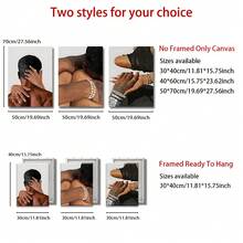 Bộ 3 tranh, khung tùy chọn, phong cách tối giản hiện đại, quà tặng ngày Valentine, tranh trang trí tình cảm, tranh treo tường có khung, trang trí phòng tắm, trang trí phòng ngủ, trang trí nhà cửa. - Nhiều màu - Xem 3