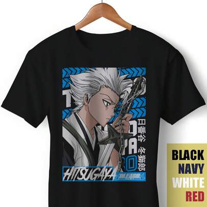 Toriko HI1Ugaya Bleach Anime Manga Ichigo Grimmjow Kenpachi Funny Gift T1S1Hirt8.2479942220 g 100  C1AmiS1eta de aL1Godn  Hombre  ID1eal para usar con jeans o panta1lones cortos. AdecuA1DA1 Para todaS1 Las perS1onas, ya sean mujeres o hombres. Tejido duradero de alta C1Alidad, apto para todaS1 Las estaciones, suave al tacto pero duradero. Tops transpirables. Conjuntos de otoo para mujer. Conjuntos de vaC1Aciones para mujer. Disfraz de Halloween para mujer.