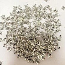 50颗/100颗/200颗四叶草珠 - 锌合金隔珠，适用于DIY珠宝制作，耳环、项链、手链 - 工艺材料 - 彩色 - 查看 12