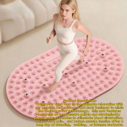 畅销加大足底按摩垫 | 硅胶穴位按摩垫 | 防滑缓解疼痛居家健身日常放松