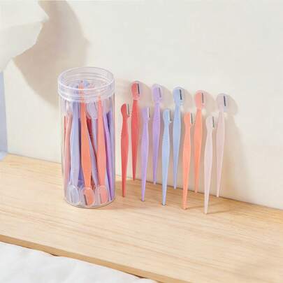 30pcs Multi-Functional Hair Removal Tool Kit, One-Stop Solution For Eyebrow Grooming, Facial Scraping, Full Body Hair Removal And Various Beauty Care Needs, Versatile Tools Suitable For Home Makeup, Daily Commute And More