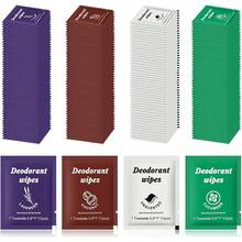 Travel Deodorant Wipes Individually Wrapped,Body Wipes To Clean Skin For Women Men(Lavender,Unscented, Coconut Cucumber,Pack Of - C - 查看 2