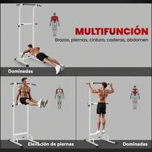 Sportnow Máquina de dominadas - Blanco - Ver 2