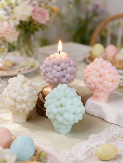 1pc Rose Flower Basket Candle Mold, Exquisite Details, Suitable For Silicone, Gypsum Aroma Stone, Home Decor, Wedding, Mother's Day Gift, Valentine's Day, Women's Gift, Wedding Decoration