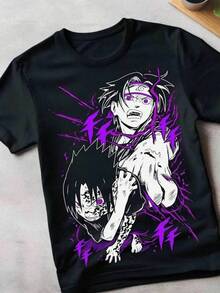 Men Outdoor Tees & Tanks - Black - View 7